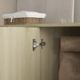 thumbnail image 6 of PORKISS 55.1" Fluted Sideboard, Modern Wood Buffet Cabinet with Storage, Accent Cabinet with Adjustable Shelves for Dining Room, Living Room & Entryway, Wood, 6 of 6