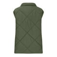 thumbnail image 5 of LIBRCLO Vest for Women Puff Sleeveless Quilted Jacket Stand Collar Zipper Coat Warm Outerwear with Pockets, 5 of 6
