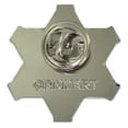 thumbnail image 3 of PinMart's Snowflake Christmas Holiday Winter Lapel Pin, 3 of 3