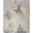 thumbnail image 2 of Nourison Prismatic Abstract Grey/Gold 8'6" x 11'6" Area Rug, (9x12), 2 of 8