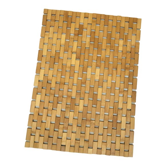 Bath Mat Bathmat Anti Slip Floor Mat Kitchen Rug Bathroom Mat Shower Bamboo Wood for Floor Bathtub Shower Swimming Pool , Wooden