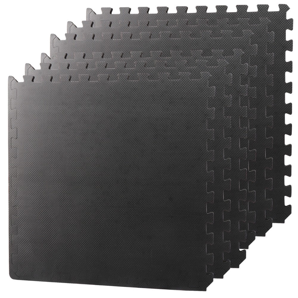 SONGMY 12-Piece EVA Foam Interlocking Floor Mats, 48 Sqft Coverage, Gym Equipment Mats Yoga Mat, Puzzle Exercise Tiles