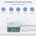 thumbnail image 5 of SGEOYPIL Cargador de 5 V para unidad de monitor, cable de alimentación de seguridad compatible con Infant Optics Baby Monitor DXR-8 PRO Cable de cargador adaptador de monitor original de repuesto —— N, 5 of 5
