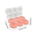 thumbnail image 3 of 6-Cubes Diamond-Shaped Silicone Ice Tray Puck-Shaped Ice Tray Silicone Ice Cubes Tray For The Kitchen, 3 of 6