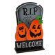 thumbnail image 1 of Lápida de calabaza para Halloween, adorno de mesa de madera, decoración creativa para el hogar, interior, fiesta, decoración de mesa, 1 of 5