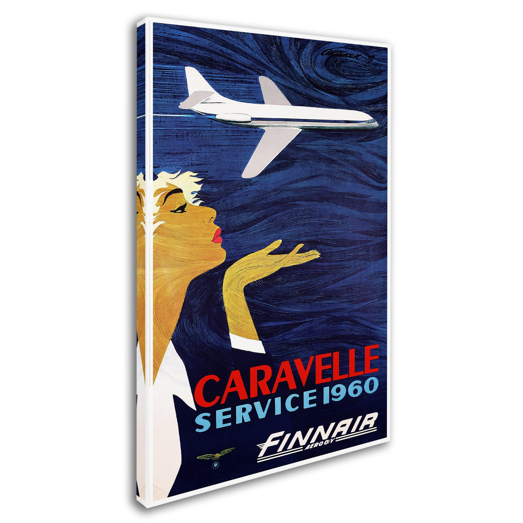 Trademark Fine Art 'Travel 43' Canvas Art by Vintage Lavoie