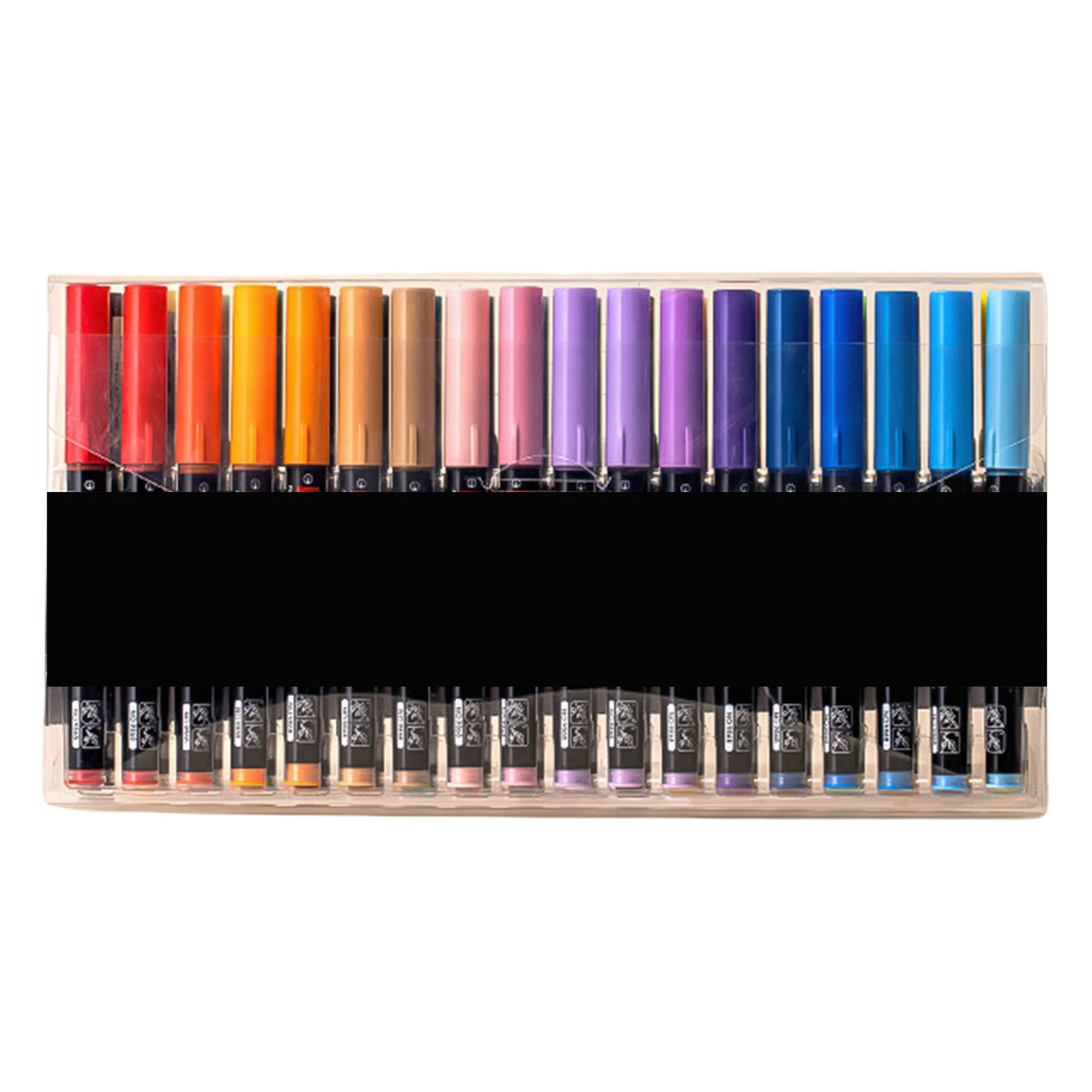 12/24/36/48 Color Acrylic Paint Pen Liquid Brush Acrylic Marker for Painting on Paper Stone Glass Canvas Ceramic
