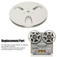 thumbnail image 3 of 7 Inch 1/4 Empty Take Up Reel To Reel Small Hub, Universal 3 Holes Open Reel Audio Tape Empty Reel Aluminum Opening Machine Part Takeup Reel, 3 of 8