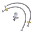 thumbnail image 1 of Hot Cold Water Mixing Valve, Thermostatic Mixer Valve Silver  For School, 1 of 8