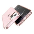 thumbnail image 6 of Glitter Clear Case for iPhone 14, Shining Sparkle Bling Military Grade Soft TPU Anti-Scratch Shockproof Cover Full Coverage Non-Yellowing Non-Slip Translucent Slim Lightweight Case, Pink, 6 of 7