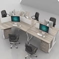 thumbnail image 3 of Makeup Free Shipping Office Desk Adult Conference Secretary Executive Office Desk Beauty Corner Mesas Para Ordenador Furniture My Lux Decor Round, 3 of 30