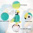 thumbnail image 2 of Juguete De Peluche De Loro Realista, Animal De Peluche De Pájaro Suave, Regalo De Muñeca De Peluche De Pájaro Lindo para Niños, Niños, Niñas, Bebé, Pájaro De Peluche Creativo, 2 of 4