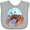 AC-Heather Grey, variant on Inktastic Fun Fiddler Crab with Violin and Mustache Boys or Girls Baby Bib