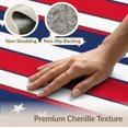 thumbnail image 6 of ODIKA Front Door Festive Stars Stripes Independence Celebration Generic for Dorm Room, Small Living Apartment, Stain Resistant Low Profile, 6 of 7