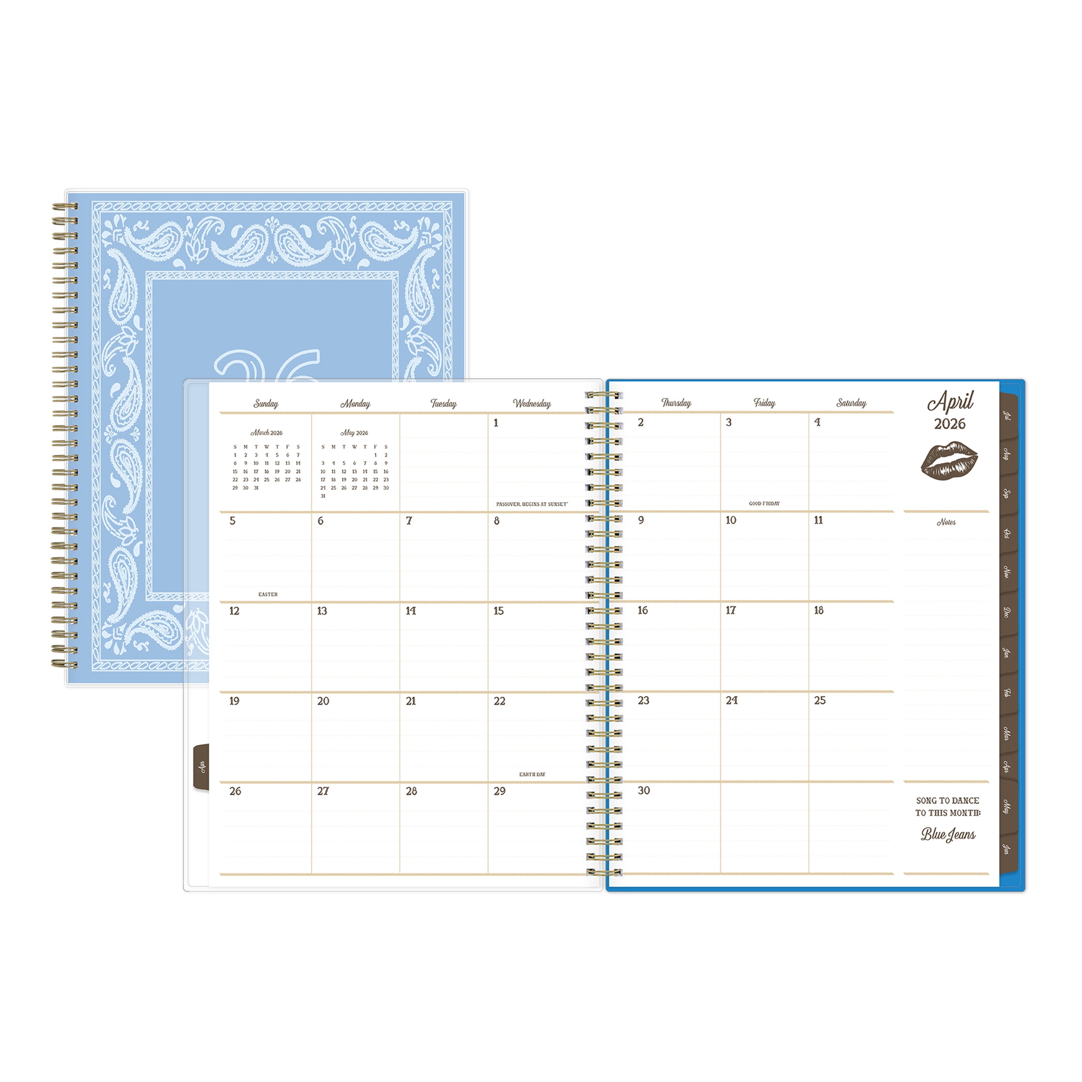 Jessie James Decker for Blue Sky Monthly Weekly Planner, 8.5