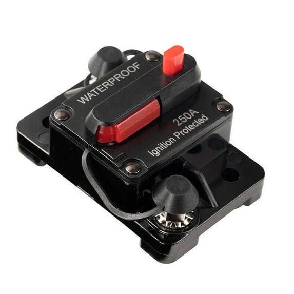 30A-300A AMP Circuit Breaker Fuse Waterproof 12-48V DC Car Boat Auto Manual Reset Switch