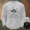thumbnail image 4 of 250 Years American Flag 250th Anniversary USA Long Sleeve T-Shirt for Men, 4 of 4