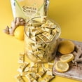 Ginger Chews With Lemon, 1 lb. Candied Ginger Lemon Candy Lemon