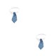 thumbnail image 1 of Corbata para mascotas Greeniant Collar decoración azul gris rayas L39.5cm 2Conjunto, 1 of 6