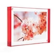 thumbnail image 2 of The original acrylic MAGNET FRAME with red edge 5x7 4x6 by Canetti - 5x7, 2 of 3