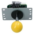 thumbnail image 3 of Pièces de Kit de Bricolage pour Jeu d'Arcade, Joystick à 8 Voies à Grand Application, Joystick d'Arcade Kit de Bricolage au Design Compact pour Jeu PC pour MAME pour Bâton de Combat Vert,Bleu,Rouge,Blanc,Jaune,Noir,Mixte, 3 of 8