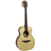 KMC Music  Spruce Top Khaya Neck 6-String Tramontane Travel Acoustic-Electric Guitar with Hard Case