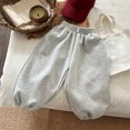 thumbnail image 2 of WERYOUNG Boys Jogger Pants Elastic Waistband Wide Leg Sweatpants Kids Comfortable Everyday Wear Trousers 3-4 Years, 2 of 4