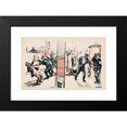 thumbnail image 2 of Mihály Biró 14x11 Black Modern Framed Museum Art Print Titled - Extreme Violence Against Workers (1920), 2 of 5