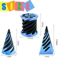 thumbnail image 3 of Spiral Toys - 3 Pack of Impossible Cones, Spiral Cones Fidget Toys Impossible Pyramid Penetration Toys, Suitable for Collectors, Desktop Decoration, E, 3 of 7