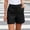 Black, variant on Floleo Womens High Waisted Work Shorts with Pockets Stretchy Twill Casual Straight Leg Summer Shorts for Office Weekend Travel Hiking Golf Daily Comfort Wear(Wine,S)