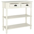 thumbnail image 2 of SAFAVIEH Salem Solid Casual Console Table With Storage, White, 2 of 5