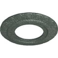 thumbnail image 3 of Ekena Millwork 9"OD x 4 1/2"ID x 1/2"P Claremont Ceiling Medallion (Fits Canopies up to 5 5/8"), Hand-Painted Athenian Green Crackle, 3 of 7