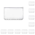 thumbnail image 2 of Sidaley 10 piezas Contenedor de bolsa con cremallera Conveniente Bolsa de documentos de PVC Bolsa de retención de documentos Contenedores de Type1 NO1, 2 of 6
