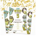 thumbnail image 2 of Darling Souvenir Multicolor Birthday Invitation Card Printable Fill or Write In Blank Invites Party Supplies Pack Of 28 5 x 7 Inches, 2 of 5
