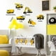 thumbnail image 4 of Billuyoard Pegatina de pared de coche de ingeniería para habitación de niños, pegatinas autoadhesivas para vehículos, diseño de escena, Decoración del hogar, 4 of 6