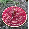 thumbnail image 5 of NauticalMart 40th Ruby Wedding Anniversary Sundial Gift for Parents, Grandparents, Friends, Husband or Wife, Couples, Him & Her Unique Marriage Present 2024 (40th Anniversary), 5 of 5