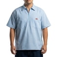 thumbnail image 4 of Ben Davis Short Sleeve Striped Half-Zip Shirt, 4 of 11