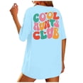 thumbnail image 5 of Jamsmile Womens Tshirts Summer Graphic Club Letters Print O-Neck Tshirts Cute Tops Casual Athletic Tees Shirts Plus Size Workout T-Shirts, 5 of 7