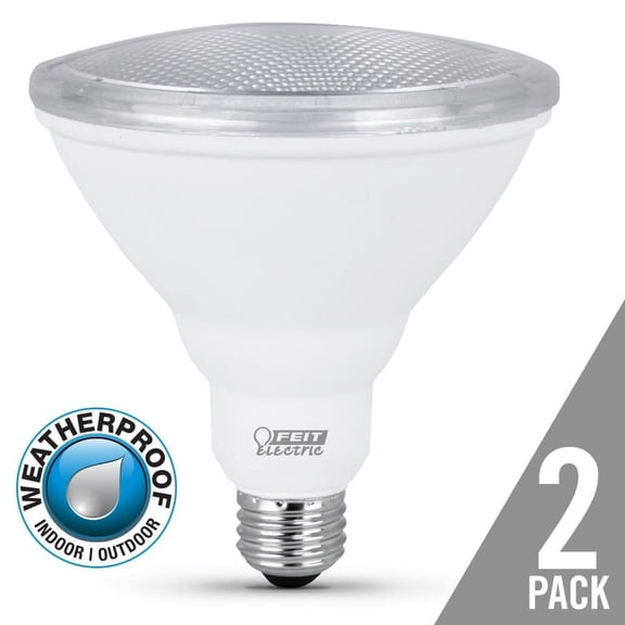 Feit Electric PAR3875/850/10KLE Dimmable LED Bulb, 75 Watts, 750 Lumens, 2/CD