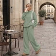 thumbnail image 2 of SUNBS Lounge Sets for Women 2 Piece Sweatsuits Mock Neck Sweatshirt Outfits for Women Fall Oversized Loungewear Sweatpants, 2 of 9