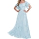 thumbnail image 3 of Encaje Vestidos De Madrina Mangas Largas - Vestidos De Noche Formales Boda, 3 of 5