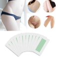 thumbnail image 3 of Er na10pcs/Set  Hair Removal Depilatory Epilator Cold Wax Strips Paper Pad For Face Nonwoven, 3 of 10