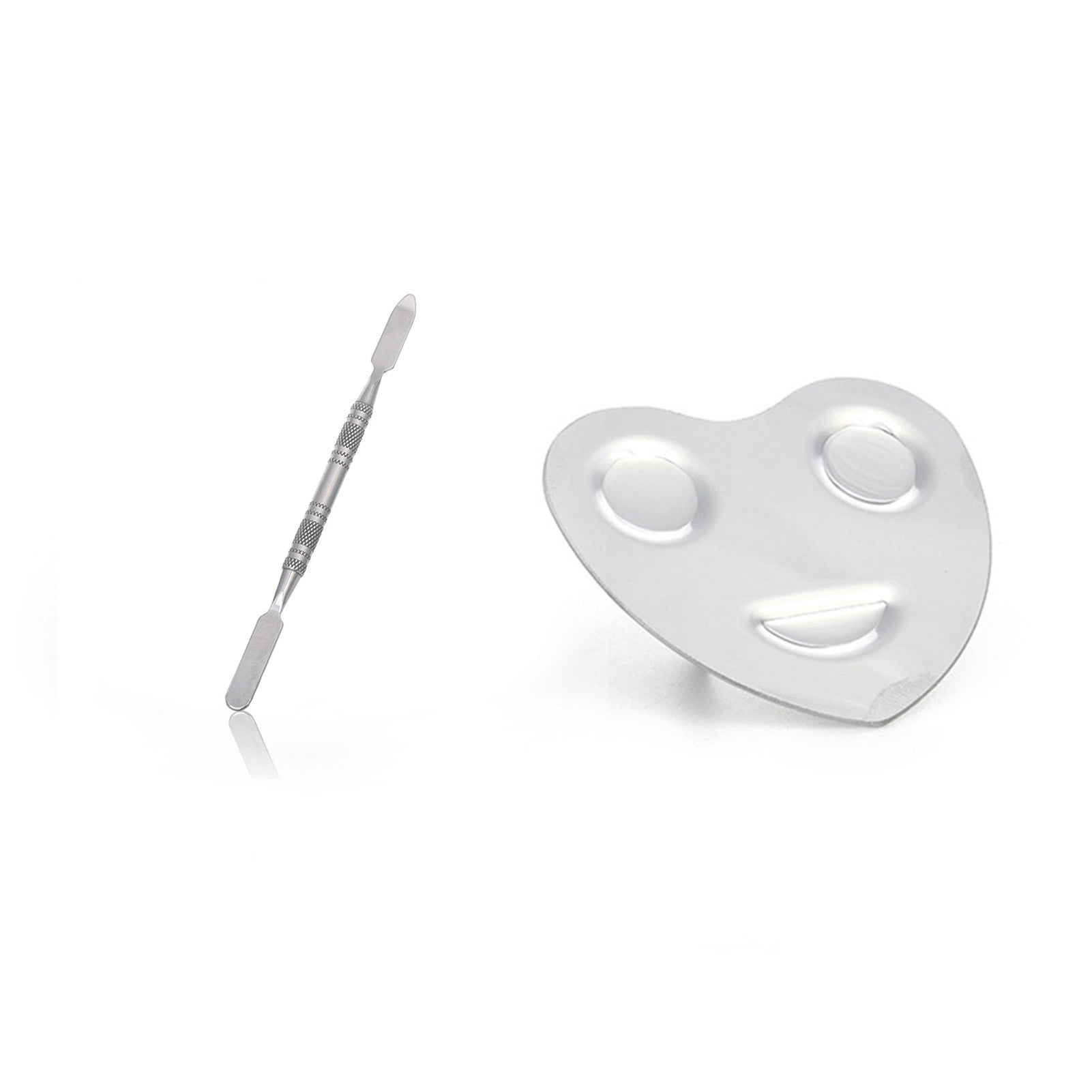 Buy Papaba Makeup Mixing Palette Multifunctional DIY Stainless Steel