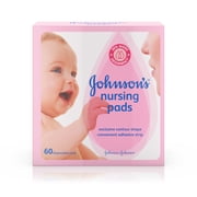 Johnsonâs Disposable Nursing Pads with Natural Cotton, 60 ct