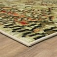 thumbnail image 6 of Mohawk Home Prismatic Amaryllis Brown Contemporary Ornamental Oriental Precision Printed Area Rug, 5'x8', Grey & Red, 6 of 9