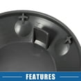 thumbnail image 6 of 2pcs Front Left Right Side Fog Light Grille Cover No.62256EA000 Trim for Nissan Xterra 2005-2015, 6 of 6