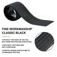 thumbnail image 5 of Rear Bumper Protector Guard Universal Rubber Scratch-Resistant Trunk Door Sill Protector Exterior Accessories Trim Cover for SUV/Cars Black, 5 of 9