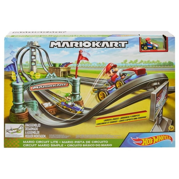 Pista de Juguete Mattel Hot Wheels Mario Kart Circuito