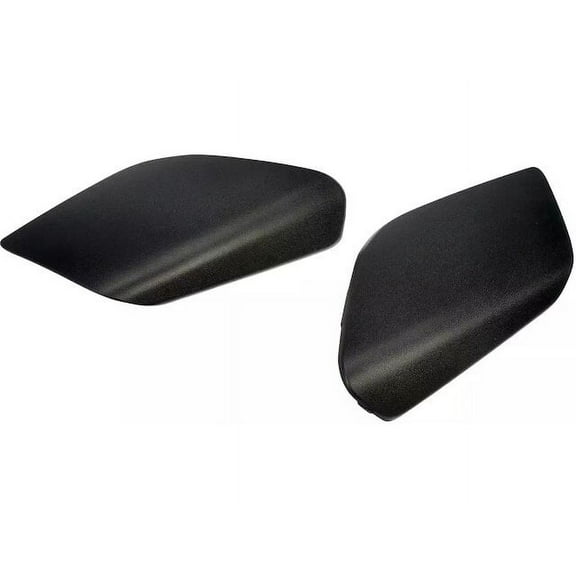 3rd Third Brake Light Cover - Black - (2 Pieces) - Compatible with 2018 - 2019 Ford Transit-350