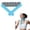 Sky Blue, variant on Freezable Cooling Neck Ring Ice Bandana Reusable Neck Cooler Gel Ice Neck Wrap Cooling Bandana For Summer Heat Hot Weather Running And Outdoor Activities